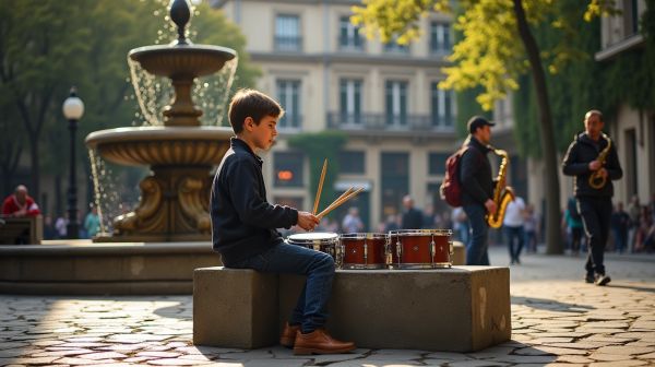 Apprendre à jouer de la batterie à Paris sans contraintes