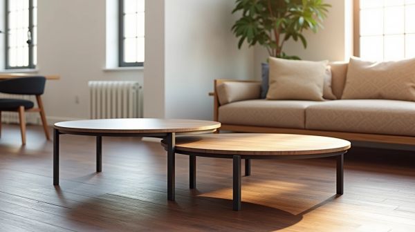 Les tables basses gigognes : style et fonctionnalité réunis